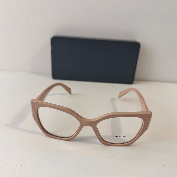 💯 - New Authentic PRADA PR 18WV - VYJ1O1 POWDER Eyeglasses - Picture 3 of 14